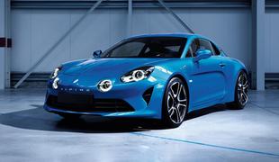 Novi renault alpine A110: prve fotografije serijskega športnika