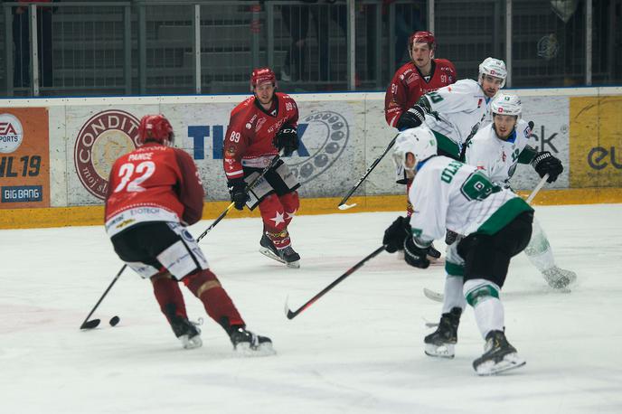 Acroni Jesenice SŽ Olimpija Alpska liga derbi | Presenečenja v Kranju ni bilo, Jeseničani so zadrsali v finale državnega prvenstva. | Foto Peter Podobnik/Sportida