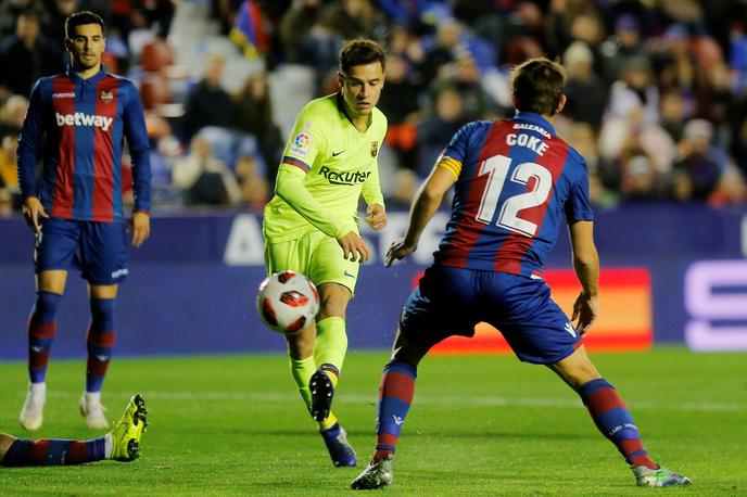 Levante, Barcelona | Barcelona bo na povratni tekmi čez teden dni lovila zaostanek proti Levanteju. | Foto Reuters