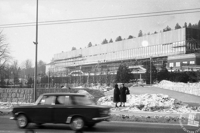 Hala Tivoli, februar 1965. | Foto Marjan Ciglič