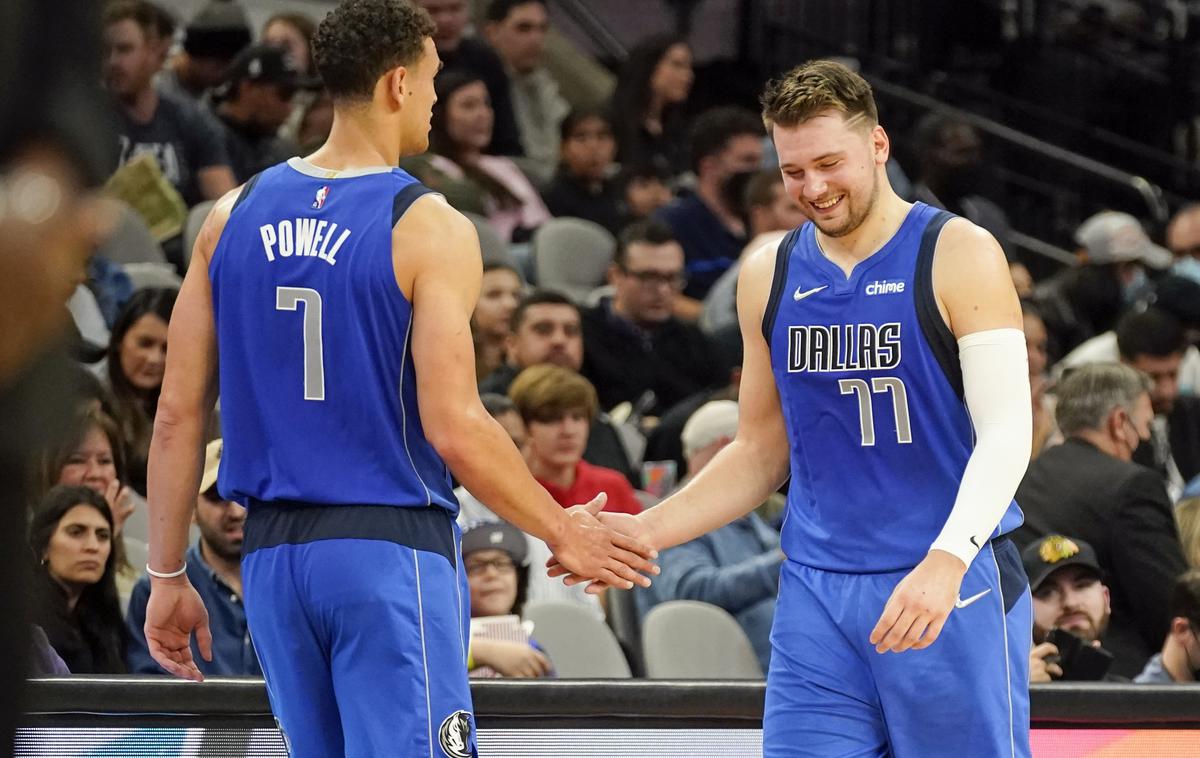 Dončić Dallas Antonio | Prvi trojni dvojček v sezoni za Luko Dončića. | Foto Reuters