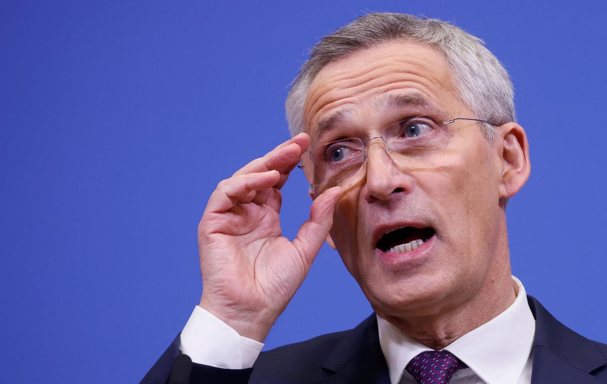 Jens Stoltenberg, generalni sekretar, Nato | Stoltenberg je povedal, da doslej niso našli dokazov, da bi Kitajska Rusiji dobavljala orožje. | Foto Reuters