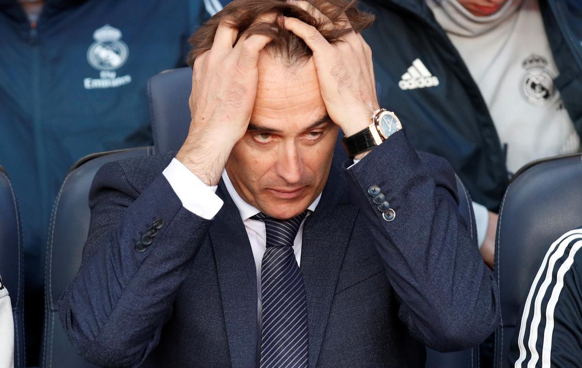 Julen Lopetegui | Julen Lopetegui je vodil Real le na 14 tekmah. | Foto Reuters