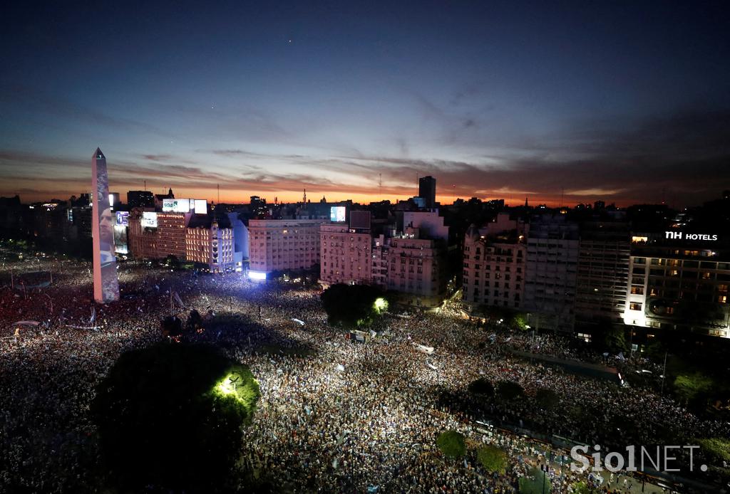 Argentina slavje