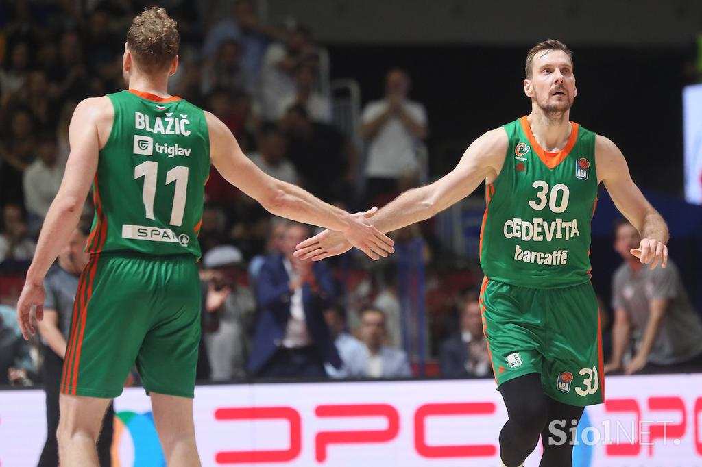 Crvena zvezda : Cedevita Olimpija, liga ABA, polfinale 3. tekma