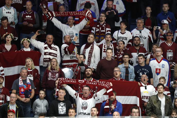 Latvija hokej navijači | "Poklicali bomo IIHF, da razmisli o drugi gostiteljici SP 2021 namesto Belorusije," pravijo v Latviji. | Foto Reuters