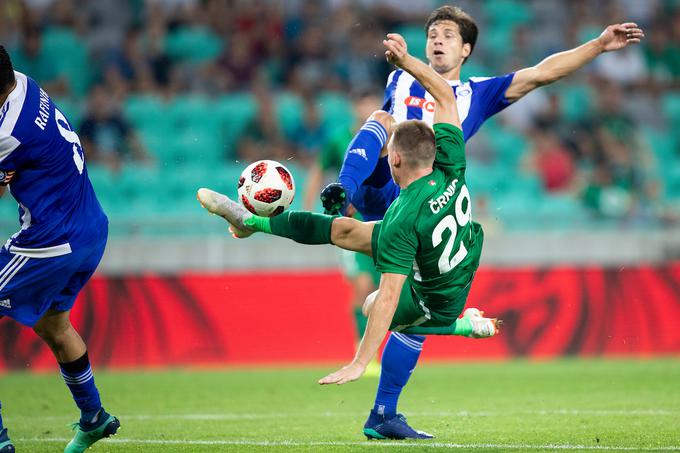 Za Olimpijo je v prvem delu sezone odigral 23 tekem in zabil pet golov. Kako bo v drugem delu? | Foto: Urban Urbanc/Sportida