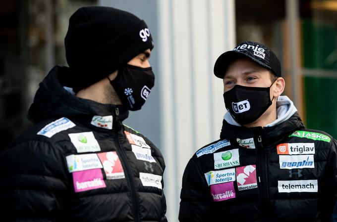 Anže Lanišek je imel od vseh slovenskih skakalcev najboljšo sezono. Na svetovnem prvenstvu v Oberstdorfu je osvojil bronasto medaljo na manjši skakalnici. | Foto: Vid Ponikvar