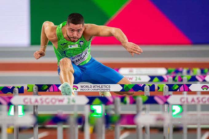 Filip Jakob Demšar je zgrešil polfinale za osem stotink. | Foto: Peter Kastelic/AZS