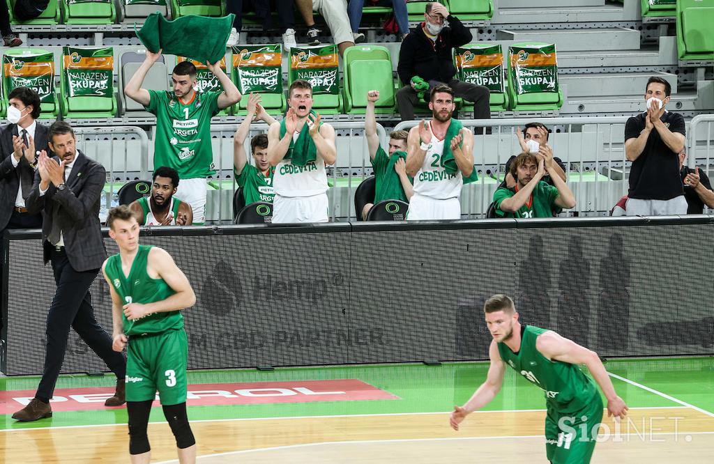 Cedevita Olimpija - Krka (prva tekma finala DP 2021)