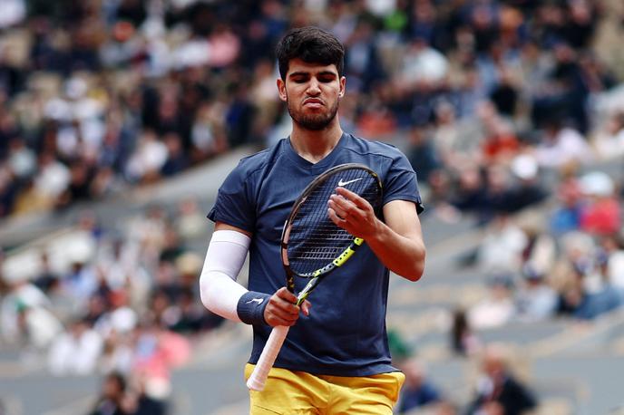 Roland Garros Carlos Alcaraz | Forma Carlosa Alcaraza se zdi vse bolj zastrašujoča. | Foto Reuters