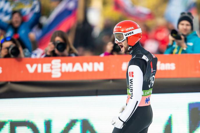 Markus Eisenbichler | Markus Eisenbichler je dočakal prvo zmago na tekmah za svetovni pokal in desete stopničke. | Foto Vid Ponikvar