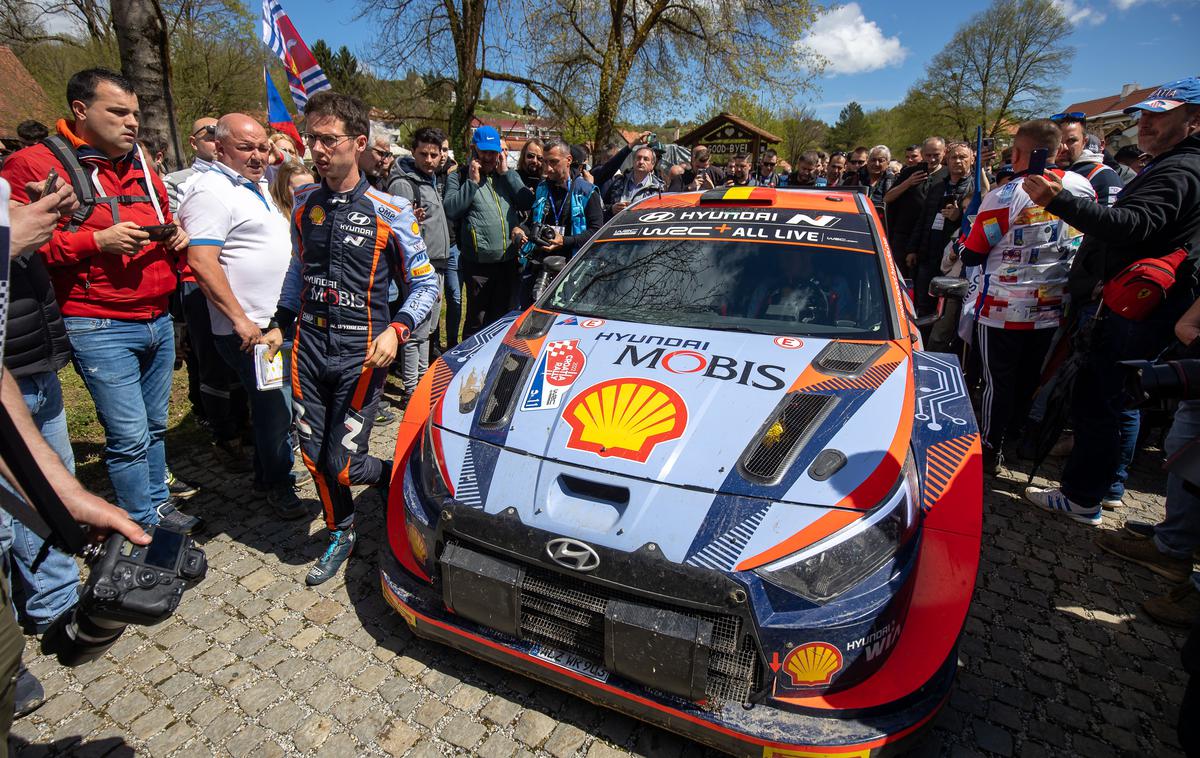 Croatia WRC 2022 | Na Hrvaškem si je lani reli ogledalo 310 tisoč gledalcev. | Foto Hyundai