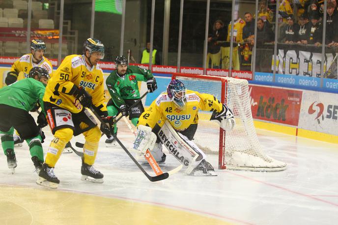 Vienna Capitals : HK Olimpija | Olimpija je vknjižila drugo zmago v tem tednu, po Salzburgu je premagala še Dunaj. | Foto Leo Vymlatil