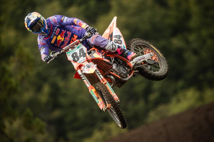 Jeffrey Herlings, zmagovalec rekordnih 103 dirk svetovnega prvenstva, ni bil hiter kot nekoč. | Foto: Guliverimage