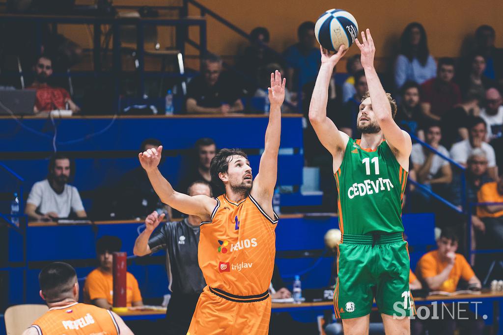 Helios Suns : Cedevita Olimpija, tretja tekma liga Nova KBM