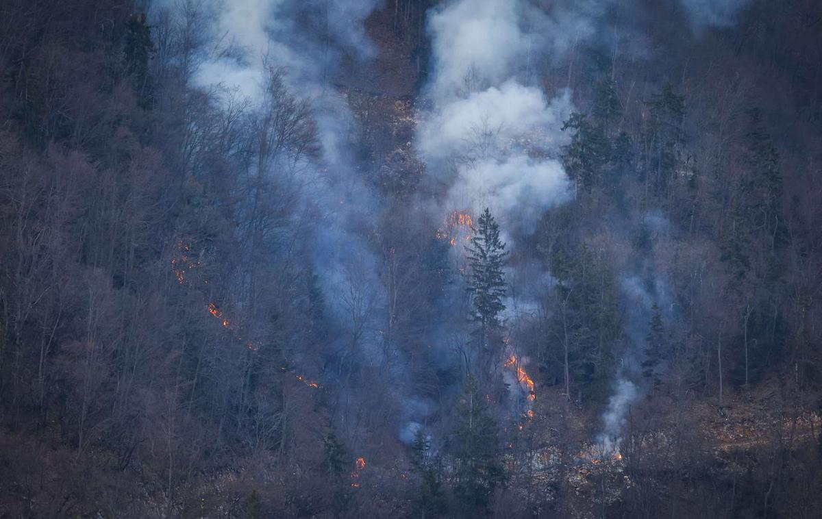 gozdni požar | Še pred vrhuncem požarne sezone, ki se v Kanadi ponavadi začne julija in avgusta, so ognjeni zublji zajeli površino, ki je približno enaka štirikratni površini Slovenije. Fotografija je simbolična. | Foto STA