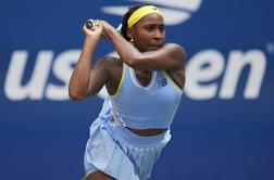 Branilka naslova Coco Gauff brez težav v drugi krog