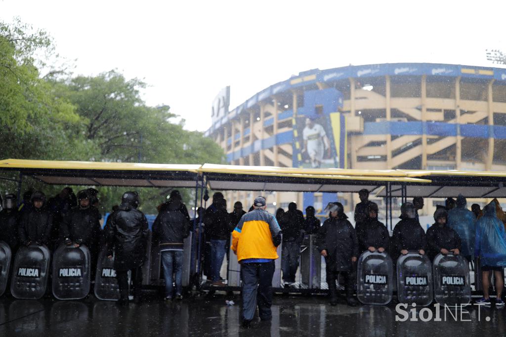 Boca Juniors River Plate Dež