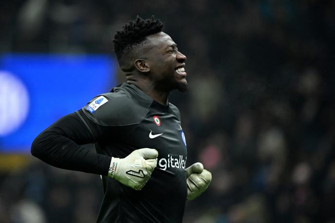 Andre Onana | Onana je dobitnik letošnje posebne nagrade mednarodnega sindikata nogometašev za njegovo humanitarno delo v Afriki. | Foto Reuters