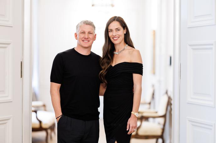 Ana Ivanović in Bastian Schweinsteiger | Nekdanja teniška igralka in nogometaš sta se poročila leta 2016, skupaj pa imata dva sinova. | Foto Guliverimage