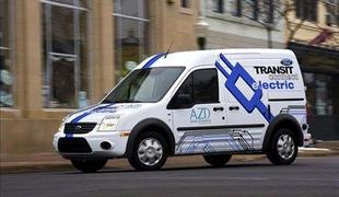 Ford sprejema naročila za transit connect EV