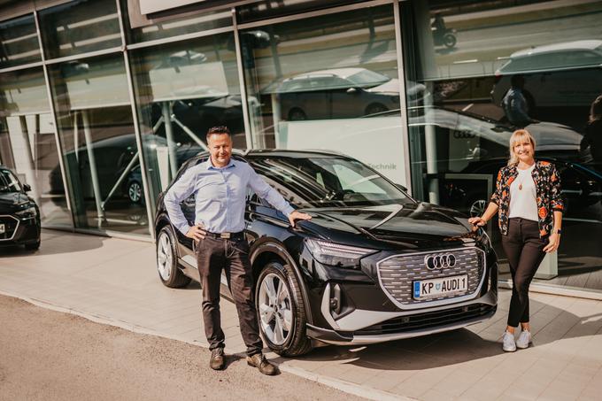 Igor Jurada in Katja Valantič, Audi Porsche Koper | Foto: 