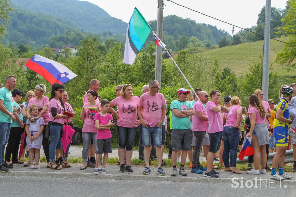 Sprejem za Primoža Rogliča v Zagorju