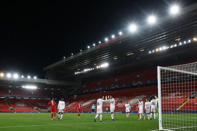 Liverpool, Real Madrid | Real Madrid se je uvrstil v polfinale. | Foto Reuters