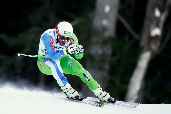 Boštjan Kline je na superveleslalomu odstopil, na smuku pa ima seveda drugačne načrte. | Foto: Reuters