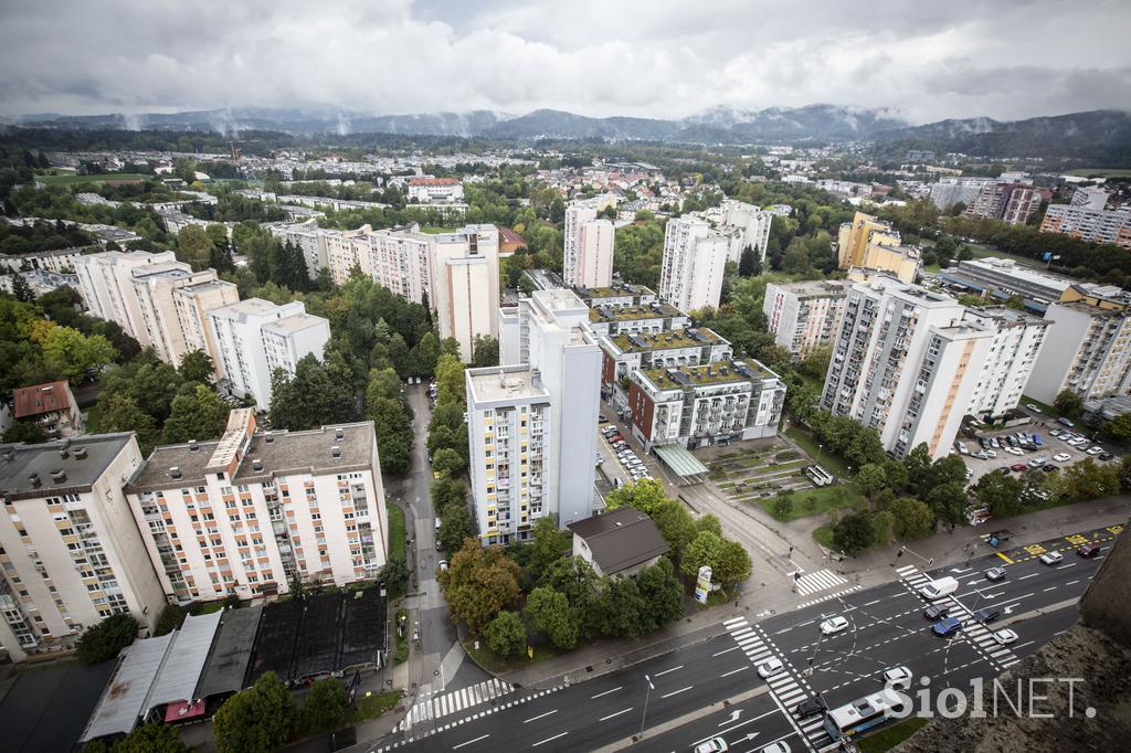 Ogled in predstavitev najvišje stanovanjske stolpnice v Sloveniji. Spektra celovški dvori aleja ljubljanski grad stanovanje stanovanja šiška