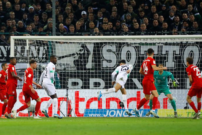 Borussia Mönchengladbach, Bayern München | Borussia M. je v derbiju kroga ugnala Bayern. | Foto Reuters