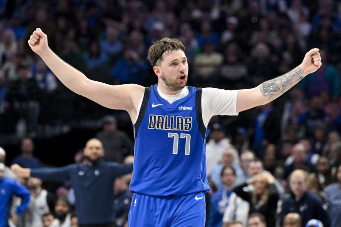 Luka Dončić | Luka Dončić je bil s 45 točkami prvi strelec tekme ob zmagi Dallasa nad Orlandom. | Foto Reuters