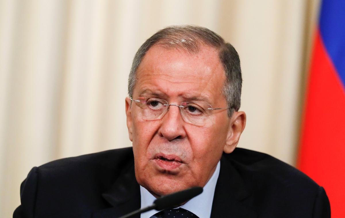 Sergej Lavrov | Ruski zunanji minister Sergej Lavrov | Foto Reuters