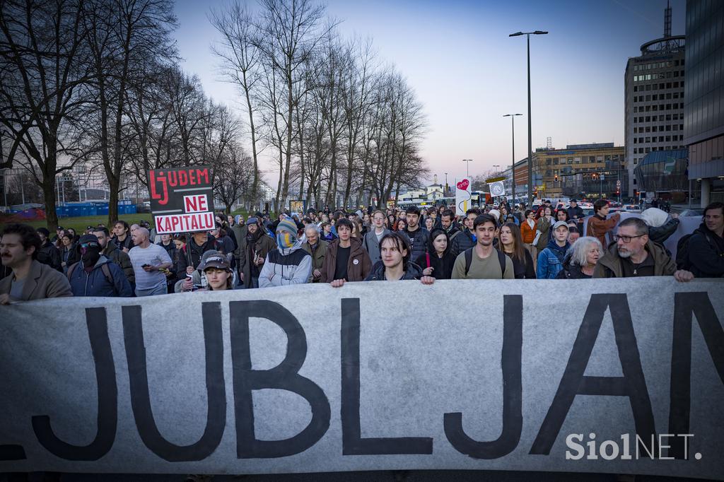 Protestni shod Janković