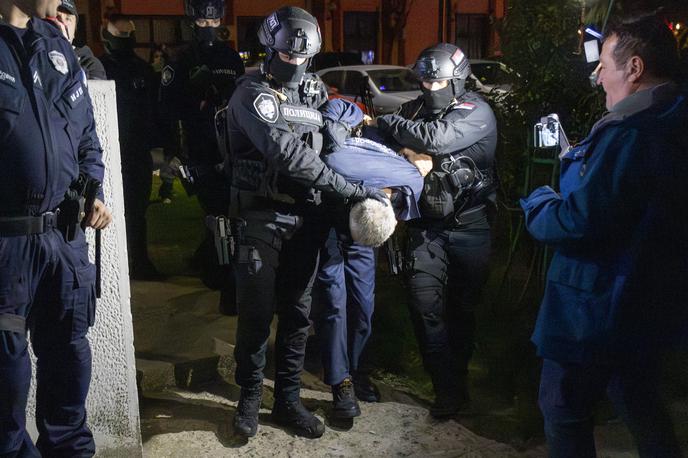 Osumljenca za uboj Danke | V torek so osumljenca pripeljali na zaslišanje, kjer je eden od njiju krivdo v celoti zanikal. | Foto Reuters