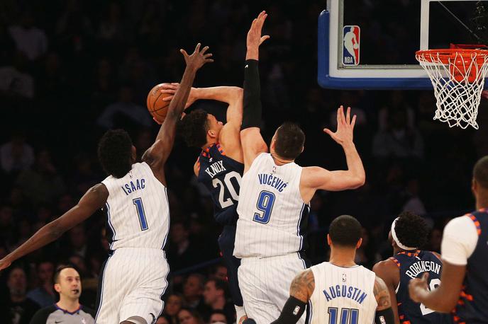 New York Orlando | New York je pozdravil drugo zaporedno zmago v ligi NBA in pokvaril načrte Orlandu, s tem pa tudi osrečil Miami. | Foto Reuters