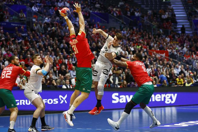 SP v rokometu: Portugalska - Nemčija | Portugalci so izločili Nemce in se prvič prebili v polfinale SP. | Foto Reuters