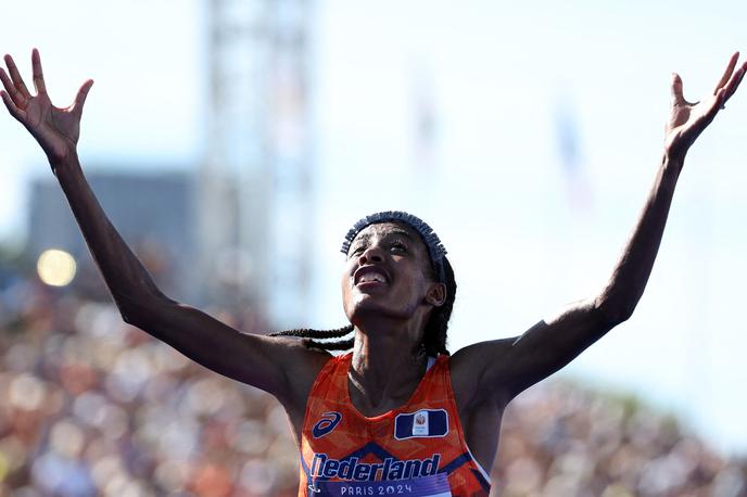 Sifan Hassan, Tigst Assefa | Sifan Hassan z olimpijskim rekordom do zlata. | Foto Reuters