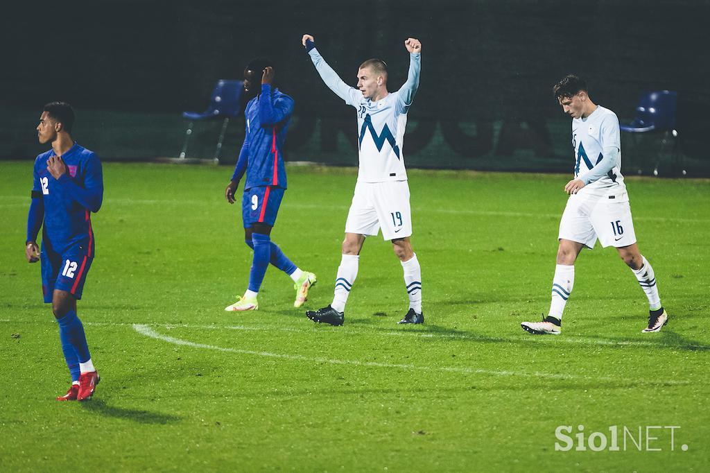 U21: kvalifikacije za Euro: Slovenija - Anglija