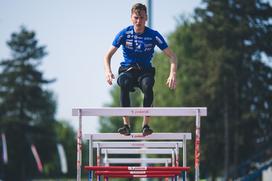 trening Kranj smučarski skakalci  Anže Lanišek