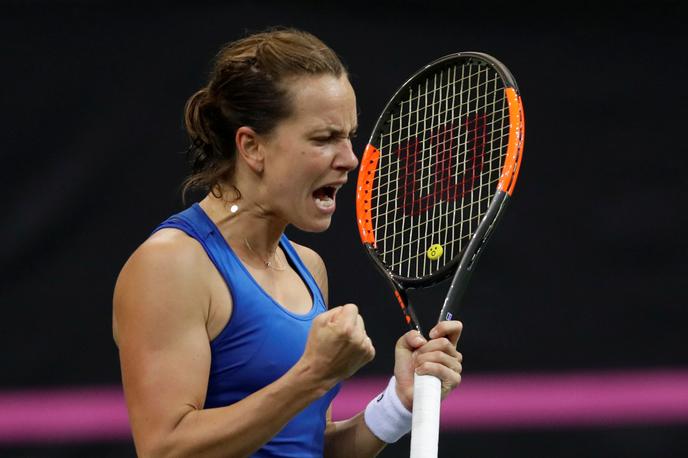 Barbora Strycova | Čehinje v finalu pokala Fed proti Američankam vodijo z 2:0. | Foto Reuters