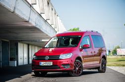 Volkswagen caddy 2.0 TDI – ali z omejeno serijo in praktičnostjo res dela sive lase enoprostorcem?