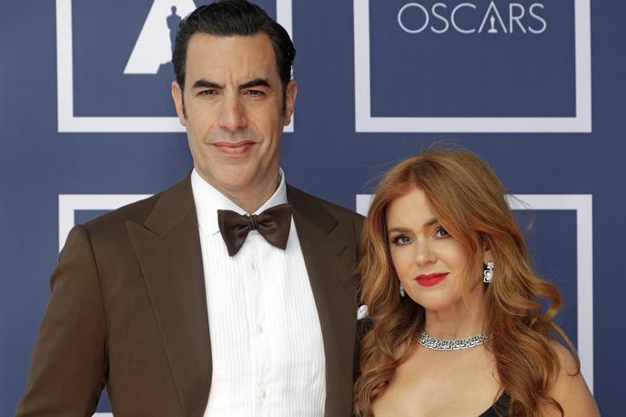 Sacha Baron Cohen, Isla Fisher | Par se je spoznal leta 2001, čez tri leta sta se zaročila, leta 2010 pa sta se zdaj že nekdanja zakonca, ki imata tri otroke, poročila. | Foto Guliverimage