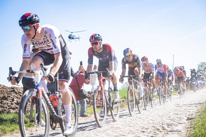 Matej Mohorič predlani na dirki Pariz - Roubaix. | Foto: Guliverimage/Vladimir Fedorenko