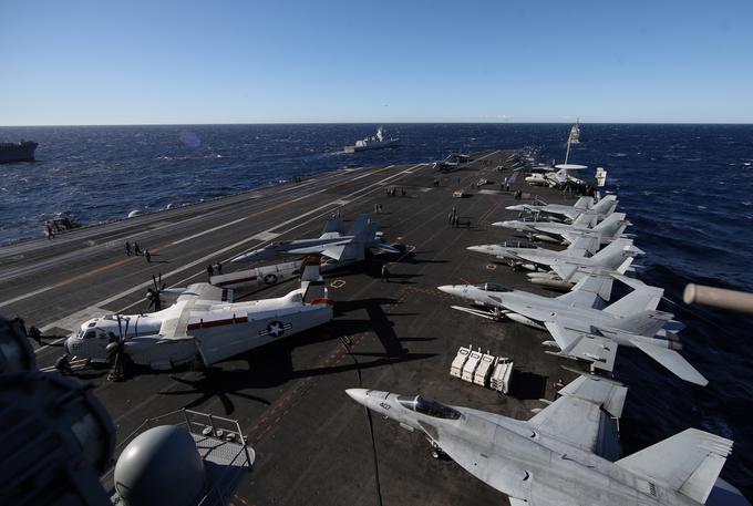 Letalonosilka USS Harry S. Truman | Foto: Reuters