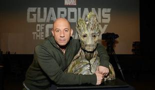 Vin Diesel je Groot v Varuhih galaksije