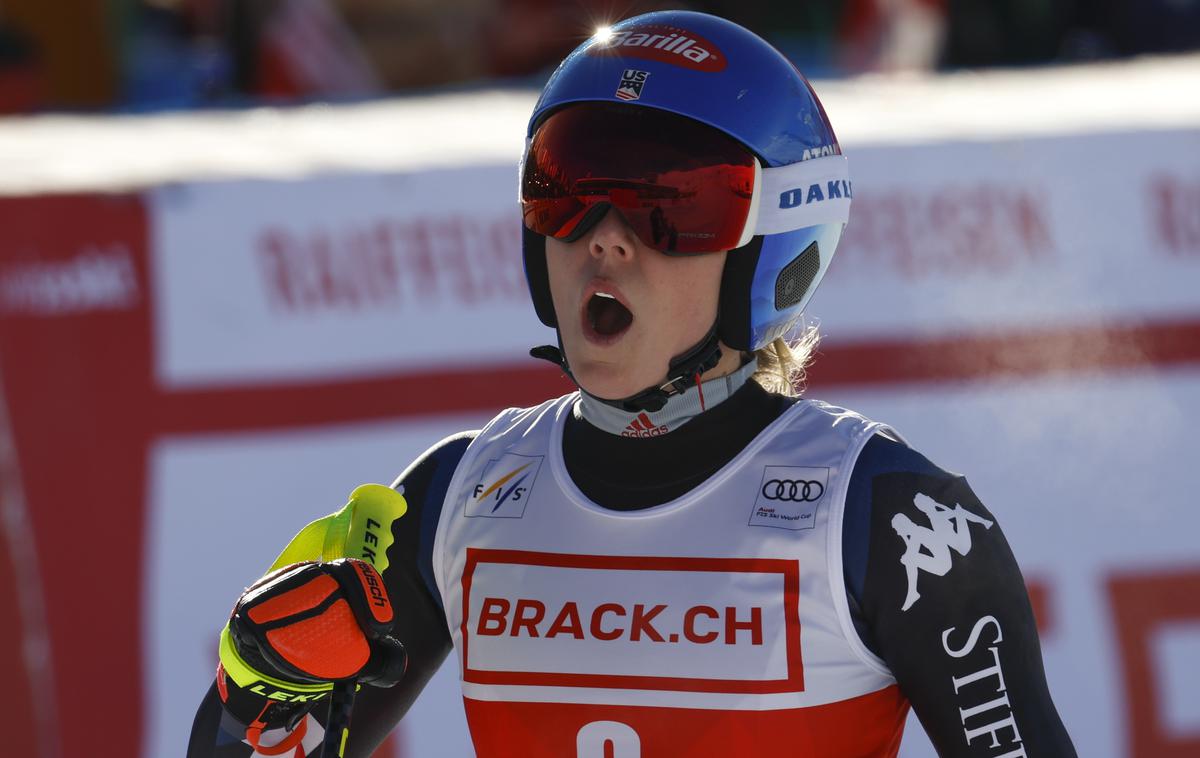 Mikaela Shiffrin | Mikaela Shiffrin je bila tokrat najhitrejša. | Foto Guliverimage