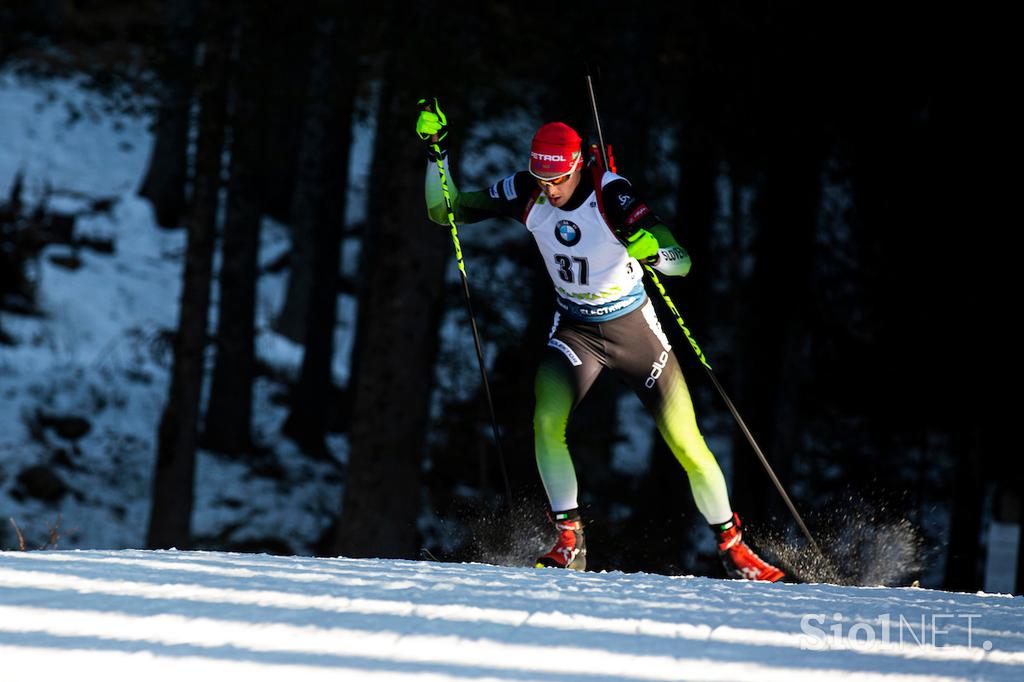 Pokljuka, 20 km, prvi dan