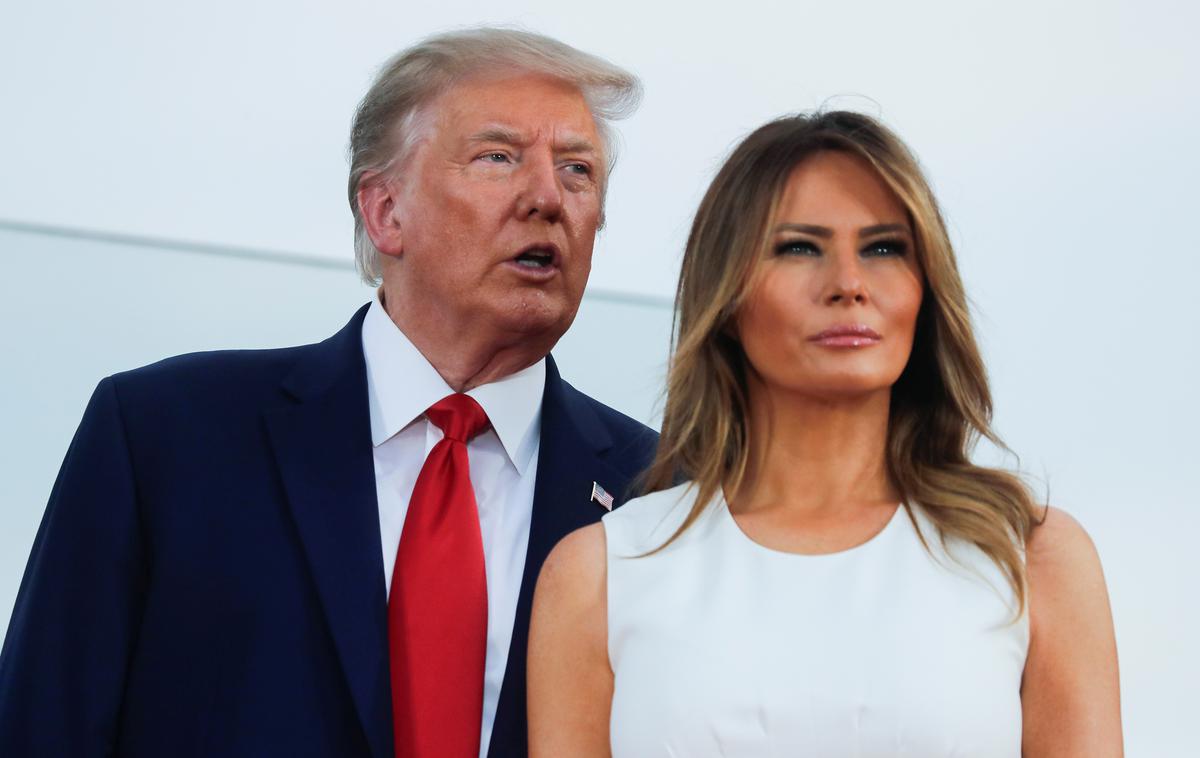 Melania in Donald Trump | Foto Reuters